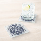 楽園のちょうど別の日 ガラスコースター (アングル)