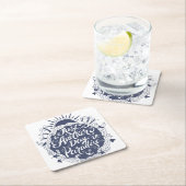 楽園のちょうど別の日 スクエアペーパーコースター (インサイチュ)