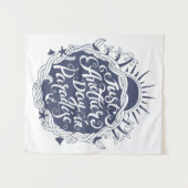 楽園のちょうど別の日 タペストリー (正面(横))