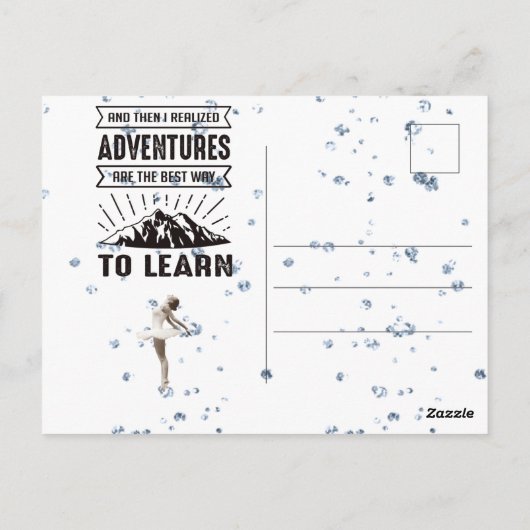 楽園のはがきからの挨拶 ポストカード (裏面)