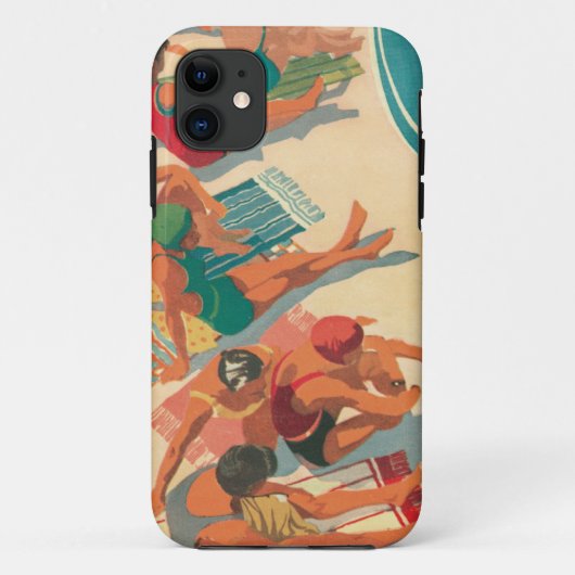 楽園のビーチクラブ Case-Mate iPhoneケース (裏面)