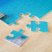 楽園のビーチ|の熱帯リゾート、モルディブ ジグソーパズル (側面)