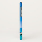 楽園のビーチ|の熱帯リゾート、モルディブ Case-Mate iPhoneケース (裏面/左)