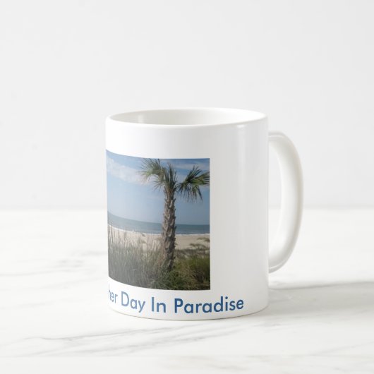 楽園のマグのちょうど別の日 コーヒーマグカップ (正面右)