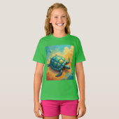 楽園の亀タイム Tシャツ (正面フル)