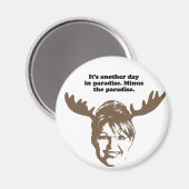 楽園の別の日だ。楽園を抜いて マグネット (正面/裏面)