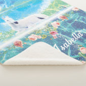 楽園の夢の世界のユニコーンカスタマイズ シェルパブランケット (3/4)