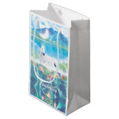 楽園の夢の世界のユニコーン スモールペーパーバッグ (正面アングル)