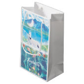 楽園の夢の世界のユニコーン スモールペーパーバッグ (裏面アングル)