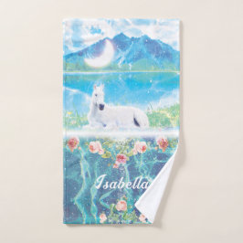 楽園の夢の世界のユニコーン バスタオルセット