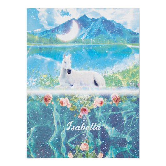 楽園の夢の世界のユニコーン ポスター (正面)