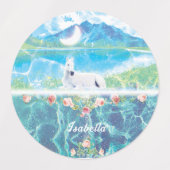 楽園の夢の世界のユニコーンLabels ラベル (デザイン1)