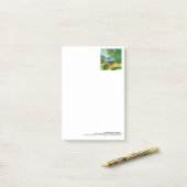 楽園の大きいポスト・イットの熟視 ポストイット (デスク上)