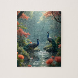 楽園の孔雀 ジグソーパズル