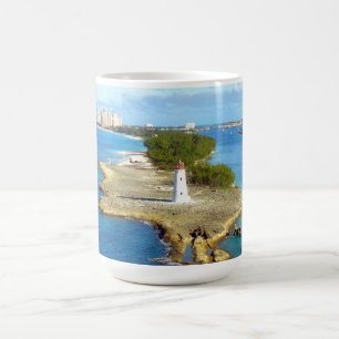 楽園の島ライト コーヒーマグカップ