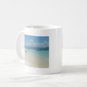 楽園の島 コーヒーマグカップ (正面左)