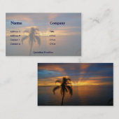 楽園の日没 名刺 (正面/裏面)