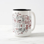 楽園の無くなった本I ツートーンマグカップ (正面右)