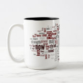 楽園の無くなった本I ツートーンマグカップ (左)