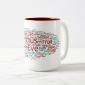 楽園の無くなった本IX: 秋 ツートーンマグカップ (正面右)