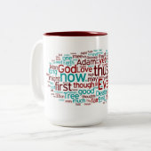 楽園の無くなった本IX: 秋 ツートーンマグカップ (正面左)