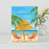 楽園の発見　退職パーティーのご案内 招待状 (スタンド正面)