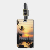 楽園の荷物のラベルに私を連れて行って下さい ラゲッジタグ (正面縦)