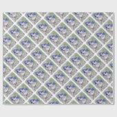 楽園の青い鳥 ラッピングペーパー (フラット)