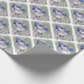 楽園の青い鳥 ラッピングペーパー (角)