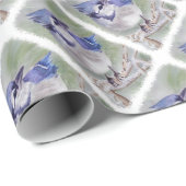 楽園の青い鳥 ラッピングペーパー (ロールコーナー)