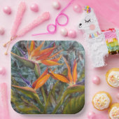 楽園の鳥を歌う ペーパープレート (パーティー)