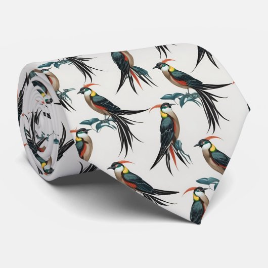 楽園の鳥 ネクタイ (ロール)