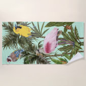 楽園の鳥 ビーチタオル (正面)