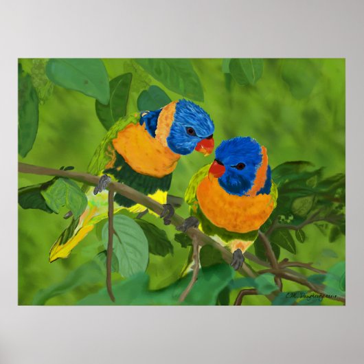 楽園の鳥 ポスター (正面)