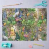 楽園の鳥 薄葉紙 (クラフト)