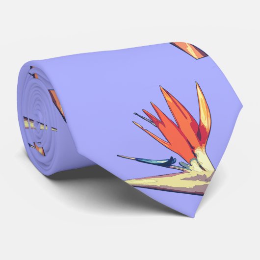 楽園の鳥、陰影のセル ネクタイ (ロール)