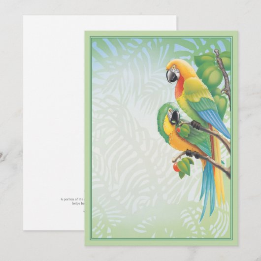 楽園の© ノートカード (正面/裏面)