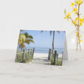 楽園へのこの方法 カード (黄色い花)