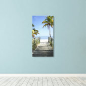 楽園へのこの道 キャンバスプリント (インサイチュ (ウッドフロア))