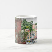 楽園への出入口- Portofino、イタリア-マグ コーヒーマグカップ (中央)