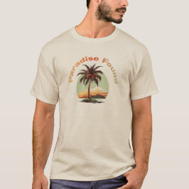 楽園を見つけた Tシャツ