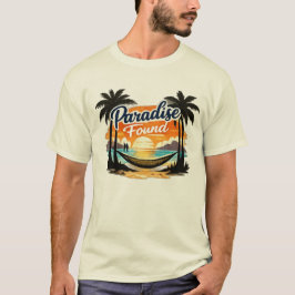 楽園を見つけた Tシャツ