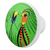 楽園カラフルの鳥 セラミックノブ (右)