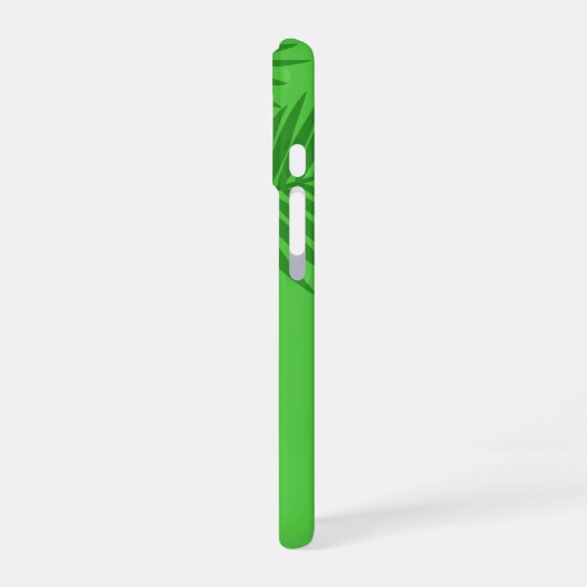 楽園カラフルの鳥 iPhone 16ケース (左側面)