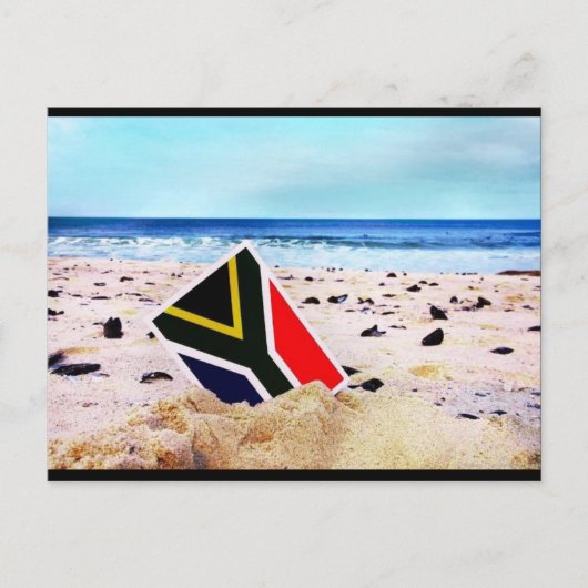 "楽園南アフリカ共和国"のJTGの芸術の郵便はがき ポストカード (正面)