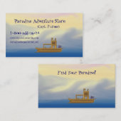 楽園色の名刺 名刺 (正面/裏面)