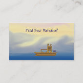 楽園色の名刺 名刺 (裏面)