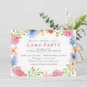 楽園花の退職パーティーの招待 招待状 (スタンド正面)