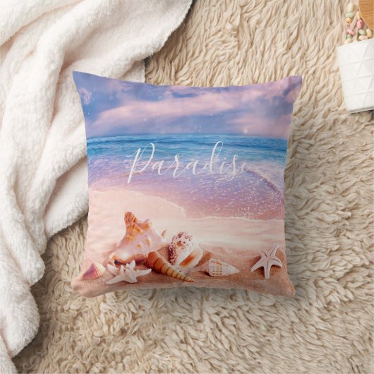 楽園 クッション (ブランケット)