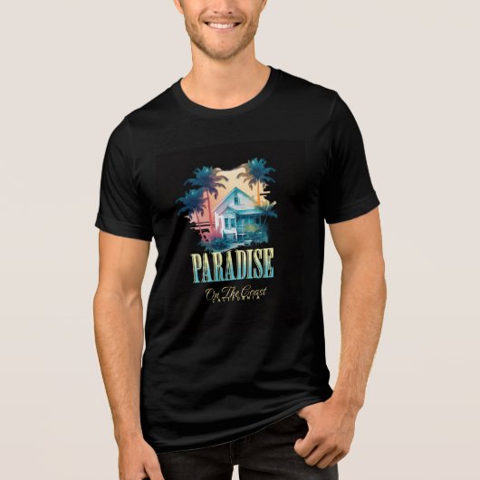 楽園 トライブレンドTシャツ (正面)